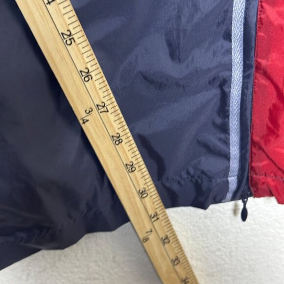 Adidas Track Pant Men 2XL Grey Red Zip Sleeve Retro Jogging Gymwear Baggy Street - Picture 8 of 16